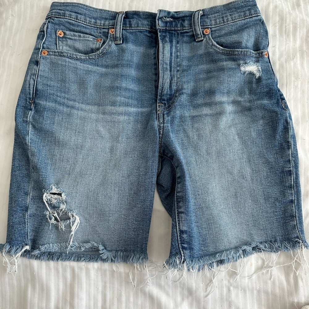 GAP Classic Blue Denim Bermuda Shorts